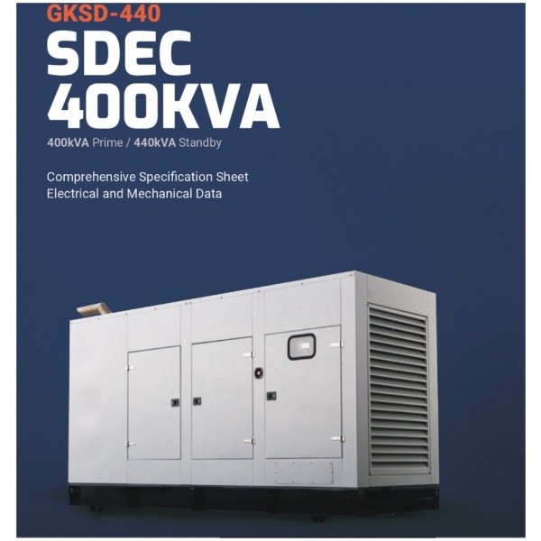SDEC 400KVA Generator
