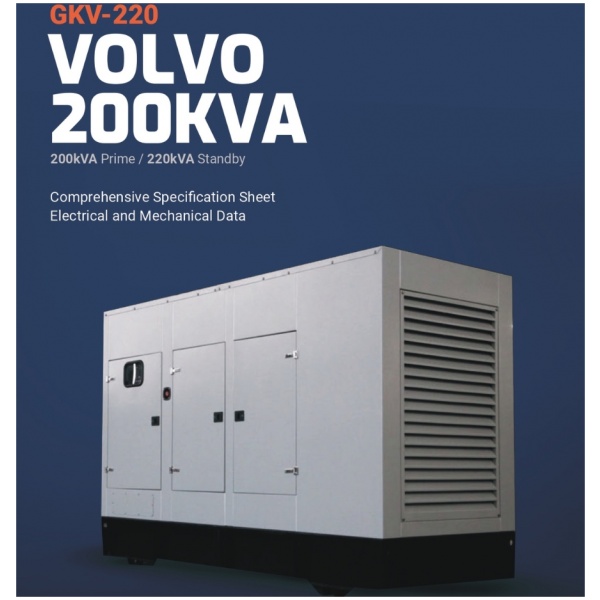 VOLVO 200KVA Generator