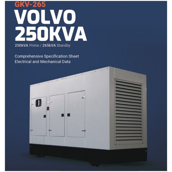 VOLVO 250KVA Generator