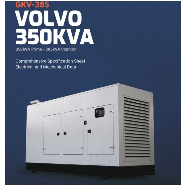 VOLVO 350KVA Generator