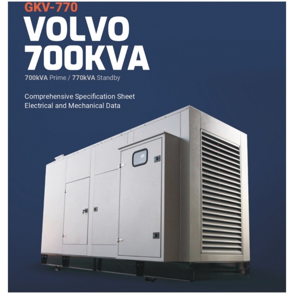 VOLVO 700KVA Generator